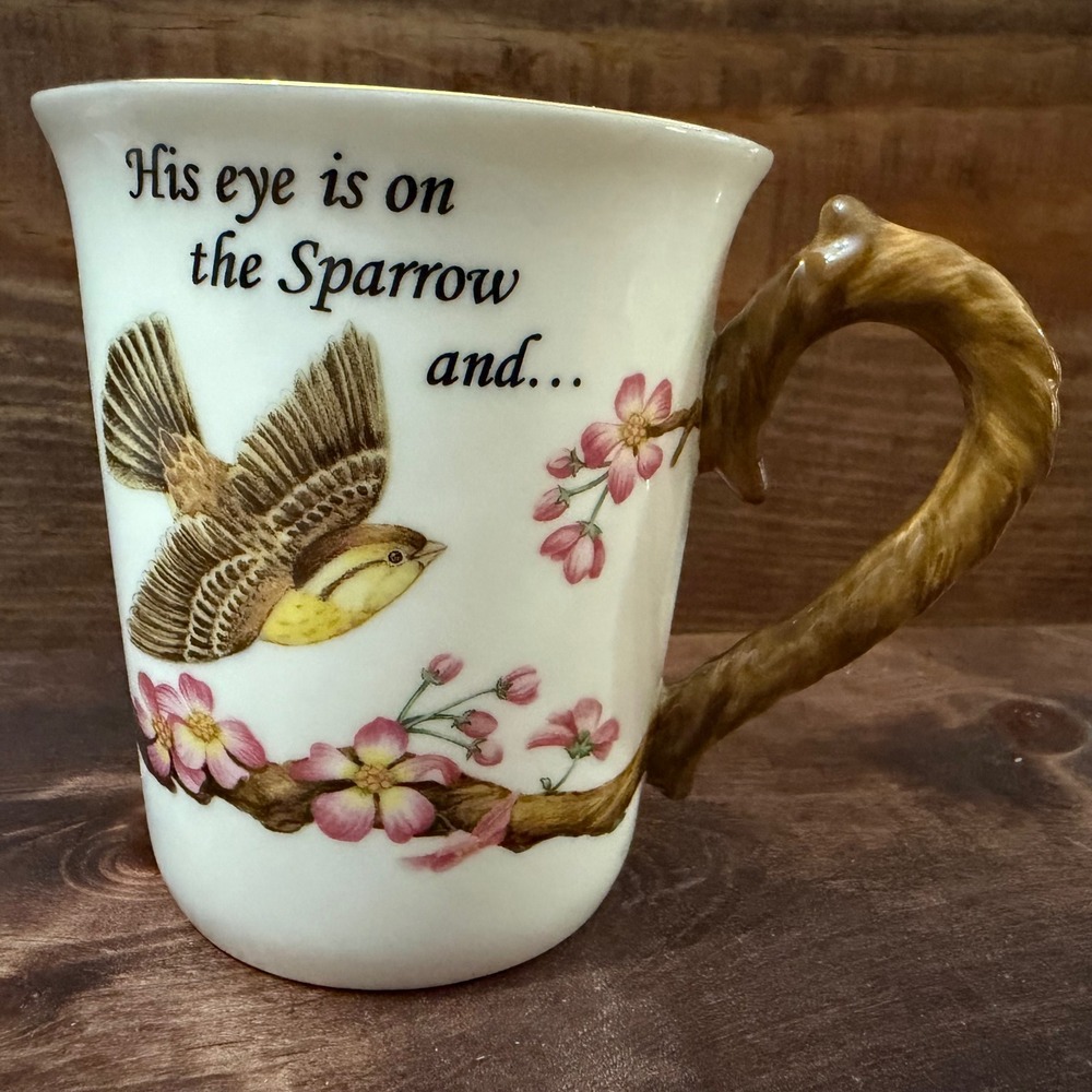 Crystal Cathedral Hour of Power 30th Anniversary Sparrow Bone China Mug